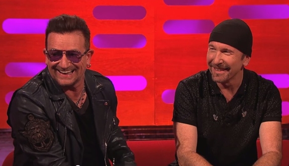 bono and u2 on graham norton