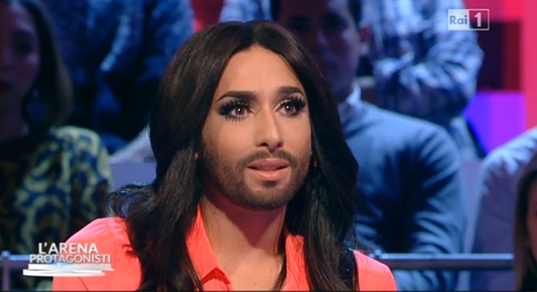 conchita on l'arena on rai uno2