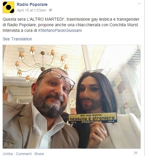 radio popolare conchita wurst