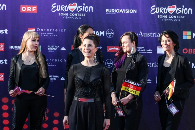 Anne Sophie Germany Eurovision opening ceremony red carpet