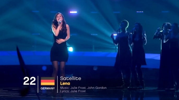 lena satellite live eurovision