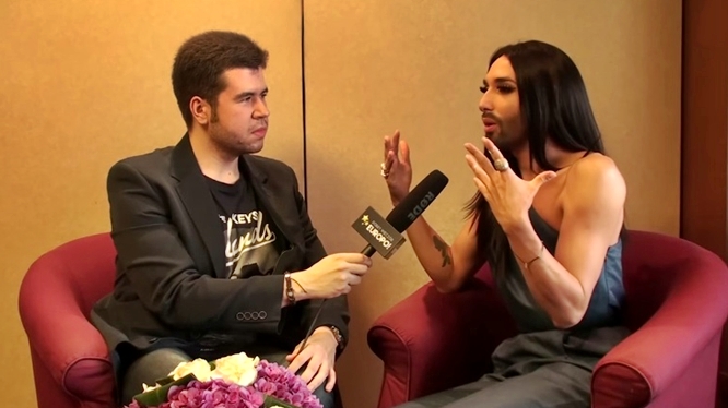 conchita wurst in poland interview