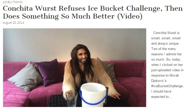 conchita wurst ice bucket