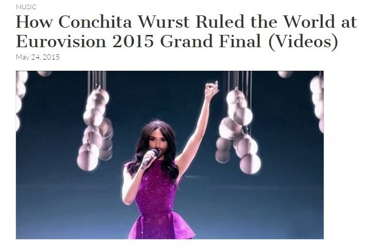 conchita wurst rules the world