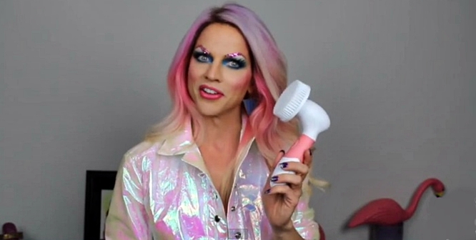 courtney act exfoliation beauty tips glowing skin