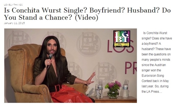 is conchita wurst single no