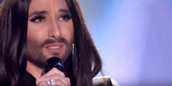 conchita wurst singing in german