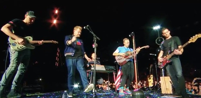 coldplay chris martin nothing compares 2 u