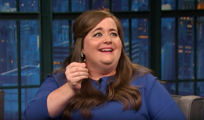 Aidy Bryant story of how her fiance proposed