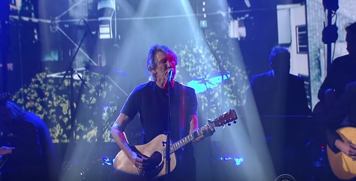 Roger Waters' voice in 'Deja Vu' on Stephen Colbert is richer and sweeter than ever