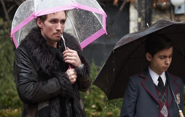 Klaus from the new Netflix series The Umbrella Academy