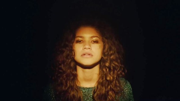 Screenshot from Euphoria starring Zendaya and featuring music from Agnes Obel