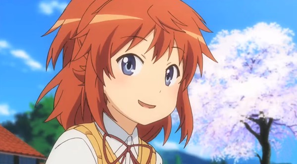 Koshigaya Natsumi (voiced by Ayane Sakura)