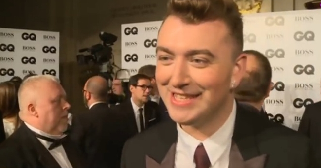 Sam Smith at GQ Awards 2014 Talks About Meeting Beyonce (Video)