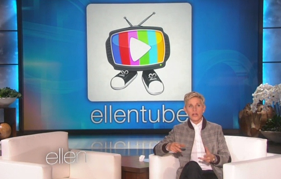 Ellen Degeneres Launches EllenTube: ‘Nothing Bad or Mean, Just Fun’ (Video)
