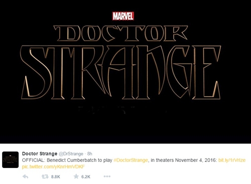 Benedict Cumberbatch to Play ‘Dr Strange’ in Marvel Movie: Yay!