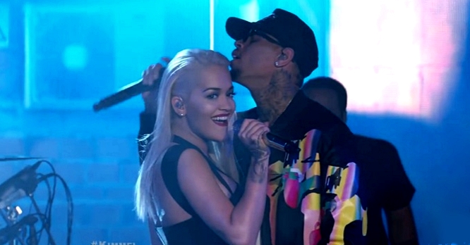 Rita Ora and Chris Brown Sing ‘Body On Me’ Live on Kimmel and Kill It (Video)