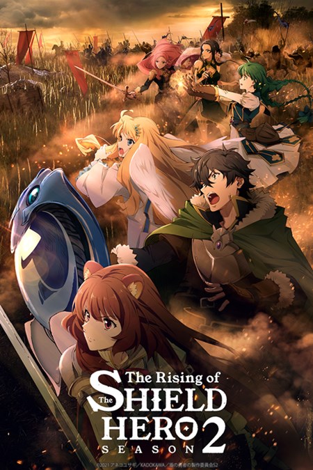 The Rising of the Shield Hero Season 2 premieres April 6th in Japan with western release expected soon after