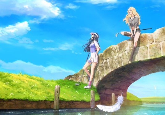 BIRDIE WING -Golf Girls’ Story- visual a pretty intro for this authentic golf-themed anime series