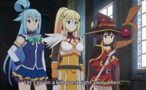 How to watch KonoSuba in order – seasons, OVAs, movie and Isekai Quartet