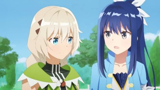 Management of Novice Alchemist key visual has all 4 girls doing what they do best – supporting each other