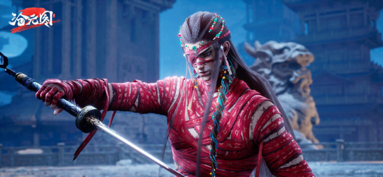 Gorgeous ‘The Demon Hunter 2’ wallpapers of Ning Yibu, Ji Yuan Tong and Yan Chitong