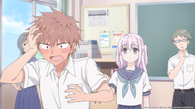 Sweet ‘Inexpressive Kashiwada and Expressive Oota’ stills released along with anime’s premiere date
