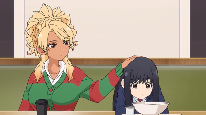 See You Tomorrow at the Food Court’s Yamamoto character video intros a girl who looks scary but is actually really sweet