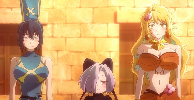 Cute ‘The Stunned Hero and the Assassin Princesses’ visual out as anime gets premiere date