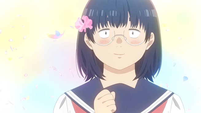 April Showers Bring May Flowers creditless ending animation illustrates Tabata and Ueno’s love story perfectly