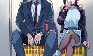 Smoking Behind the Supermarket with You gets cool celebratory visual as anime announced for 2026