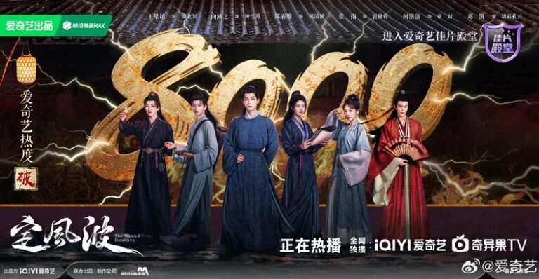 The Wanted Detective hits 8000 on heat index – vibrant celebratory visual of main cast drops to celebrate