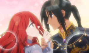 New Betrothed to My Sister’s Ex key visual has Kyros and Marie in a difficult situation