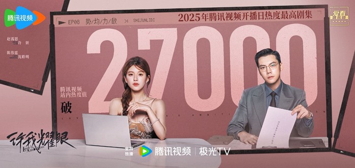Love’s Ambition hits 27,000 on heat index on first day – Tencent drops 4 cool celebratory visuals