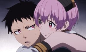 Vibrant new Fire Force Season 3 Part 2 visual has Shinra and Arthur looking very menacing